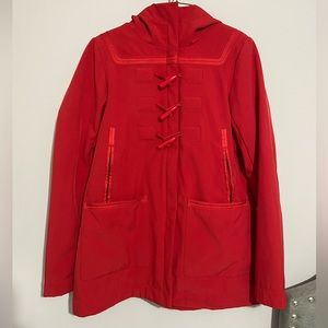 Lululemon Fall/Spring Women’s Water resistant Red Jacket Size 8